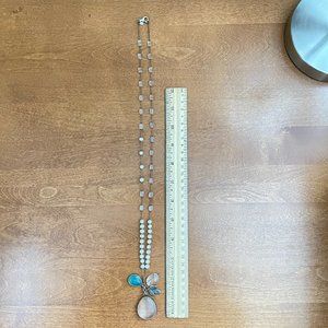 Silpada "Oh So Pretty" Pearl/Crystal Necklace